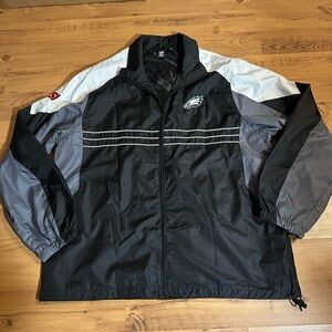 NFL Philadelphia Eagles Wind Breaker Jacket Men's L